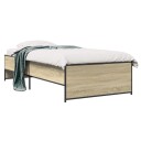 Sengestamme Sonoma eik 80 x 200 cm Konstruert tre