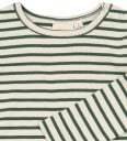 Petit Piao Genser   PPSky   Fotturer Green Striped   Petit Piao   7 år (122)   Genser Beige Grønn Hvit