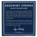Sadowsky Blå Label Steel FLW 011-050