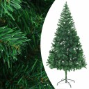 vidaXL Kunstig juletresett med LED og kuler 210 cm 910 grener