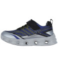 Skechers Sko   Veltrox   Sølv/Svart   Skechers   27   Blinkende sko Blå Grå