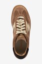 Moaconcept   Joggesko Club Brown Suede Bordeaux Horsy Backtab   Brun