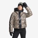 Skalljakke Turjakke & Vindjakke Raise Puffer Ski Jacket Dame Black/Dijon Størrelse:L