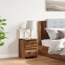  Nattbord gammelt tre 30x30x40 cm konstruert tre 8721158434418