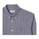 Lacoste Herre Skjorter Blå L,