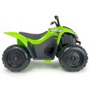 Kawasaki ATV KFX90 Firehjuling 12V Grønn
