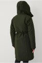 Áhkká   Parka Perfect Parka Warm w Soft Fur   Grønn