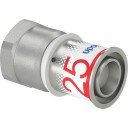 Uponor S-Press 25mm Muffe Hydraulikk Adapter for Gulvvarme og Vannsystemer
