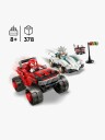 Lego Silvers Bil Mot Knuckles Monstertruck