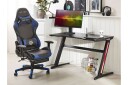 Darfur Spillebord 120 cm med LED-belysning - Svart