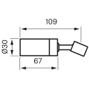 Tapwell Xsup020 CR Veggfeste Hånddusj Justerbar