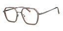 Eo Selection Briller Harper fra eo Selection Brun metall,plast pilot Large