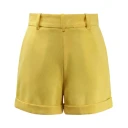Elisabetta Franchi Dame Shorts Gul M,
