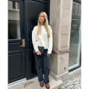 Anine Bing Dame Strikkevarer Beige S,