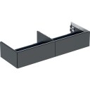 Geberit One underskap 133,2x47 cm matt sort