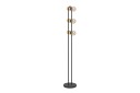 Gulvlampe Eglo Chieveley med 3 Lamper   Svart/Brun