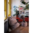 Fatboy Oloha Portable Vegg-/Bordlampe Medium Dim. Jet Blå Fatboy®