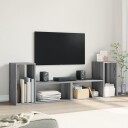  TV-benker 2 stk grå sonoma 75x30x50 cm konstruert tre