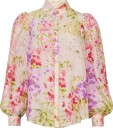 byTimo   Bluse Organza Blouse   Flerfarget