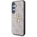 Guess 4G Logo Mobildeksel for Samsung Galaxy S25 Plus Rosa