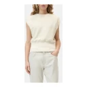Closed Dame Strikkevarer Beige M,