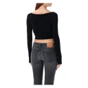 Diesel Dame Strikkevarer Svart M,