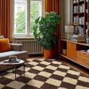 Ryetepper   Albi brun/beige Størrelse: 160 x 230 cm