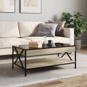  Salongbord med Infinity LED sonoma eik 90x50x38 cm 847708
