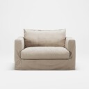 Le Grand Air Nou Love Seat Bomull Beige