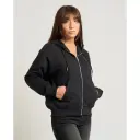 Calvin Klein Jeans Monologo French Terry Fz Bf Hood - Black - L
