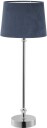 PR Home Liam bordlampe Krom/blå 59 cm Grå