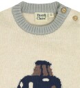 Hust and Claire Cardigan   HCPilou Gammel Bil   Forest Løk   Hust and Claire   74   Cardigan Beige Grå