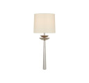 Visual Comfort Beaumont Medium Tail Sconce Burnished Silver Leaf