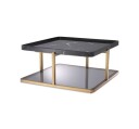 Grant salongbord sort/messing