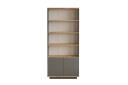 Jaivind Bokhylle 75 cm   Brun/Antrasitt