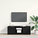  TV skap Svart 102 x 35 x 36.5 cm Konstruert tre