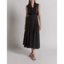 Alberta Ferretti Dame Topper Svart S,