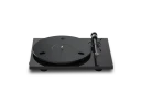 Pro-Ject E1.2 Phono - Sort piano Platespiller med innebygget Riaa-trinn