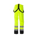 Bekken & Strøm Regnbukse PU/PVC Bergset Med Seler Kl. 2 S Gul