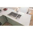 Grohe K500 kjøkkenvask 86x50 rustfritt stål