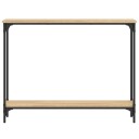  Konsollbord sonoma eik 100x22,5x75 cm konstruert tre 8720845419677