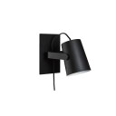 Ardent Vegglampe 17 cm Svart