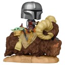 Northix Star Wars The Mandalorian Mando på Bantha med The Child Figur