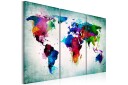 Tavle Rainbow Journey 120X80 Artgeist sp. z o. o.