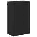 vidaXL Baderomsskap Svart 39 x 23,5 x 65 cm Konstruert tre & Metall