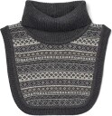 Wheat Jacquard Neckwarmer Majo   CHARCOAL MELANGE   One Size
