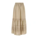 Weekend Max Mara Dame Skjørt Beige XS,