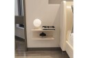 Torvic Nattbord 45 cm - Beige