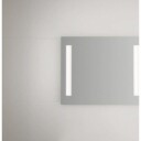 Lin Bad Hilde spejl med lys 80x65 cm Speilglass