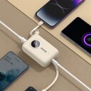 Dudao K14 10000mAh Powerbank USB-C Beige